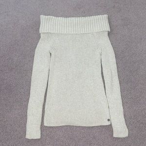 Hollister Off the Shoulder Sweater - S